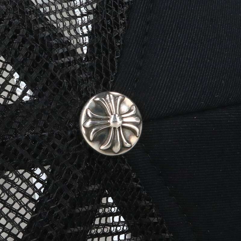 Chrome Hearts 3 Cross Patch Leather Mesh Size ONE SIZE