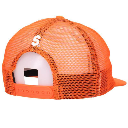 SUPREME Mesh 6-Panel Logo Mesh Trucker Hat Size ONE SIZE