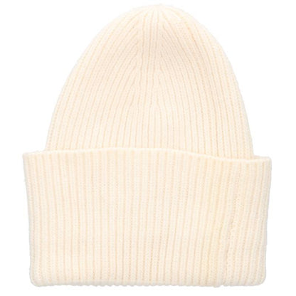 LOUISVUITTON M76707 Leather Patch Wool Beanie Size ONE SIZE