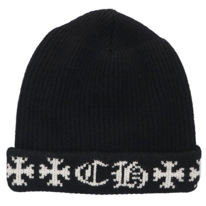 Chrome Hearts BIG DADDY Cross Ball Cashmere Beanie Size ONE