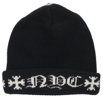 Chrome Hearts BIG DADDY Cross Ball Cashmere Beanie Size ONE