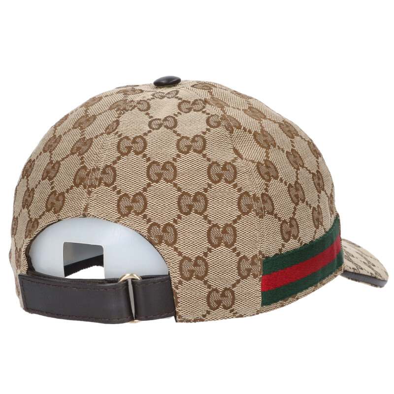 GUCCI GG Pattern Sherry Line Cap Beige Size ONE SIZE