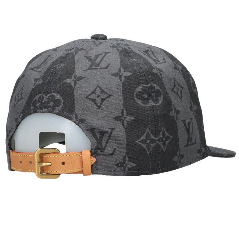 LOUISVUITTON Logo Embroidered Monogram Cotton Size ONE SIZE