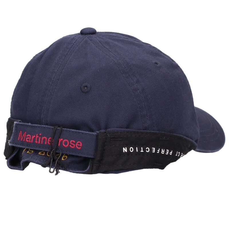 MARTIN ROSE 26SS Emblem Cotton Baseball Cap Size ONE Blue