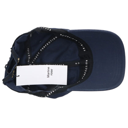 MARTIN ROSE 26SS Emblem Cotton Baseball Cap Size ONE Blue