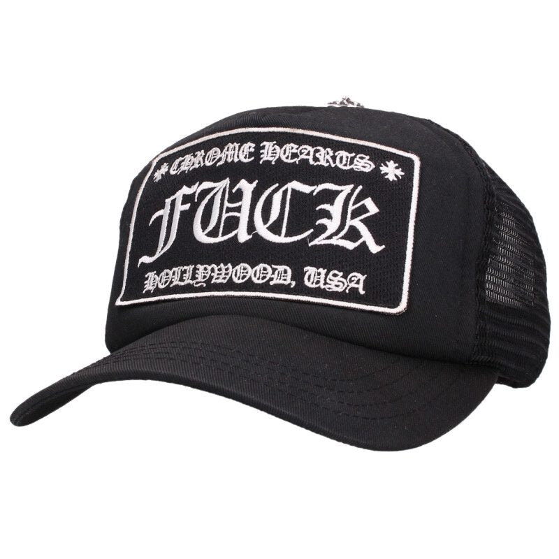 Chrome Hearts FUCK Patch Cross Ball Mesh Size ONE SIZE