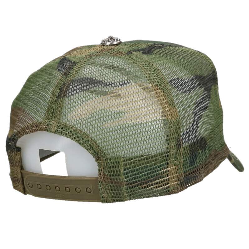 Chrome Hearts CH Crossball Patch Camo Trucker Size ONE SIZE