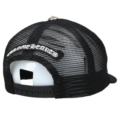 Chrome Hearts 3 Cemetery Leather Patch Trucker Size ONE SIZE