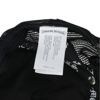 Chrome Hearts 3 Cemetery Leather Patch Trucker Size ONE SIZE