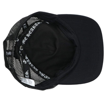 Chrome Hearts 3 Cemetery Leather Patch Trucker Size ONE SIZE