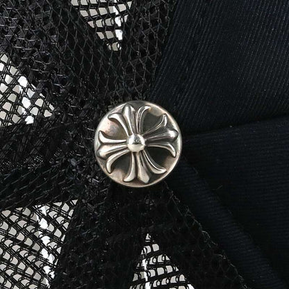 Chrome Hearts 3 Cemetery Leather Patch Trucker Size ONE SIZE