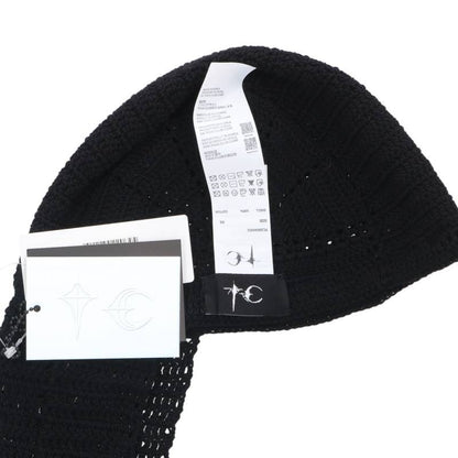 THUG CLUB Destroyed Crochet Knit Beanie w/ Size ONE SIZE