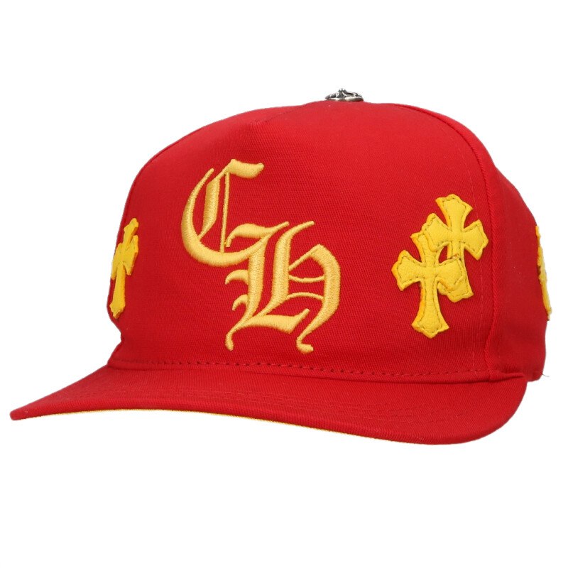 Chrome Hearts Cross Patch Baseball Cap Multi Size ONE SIZE