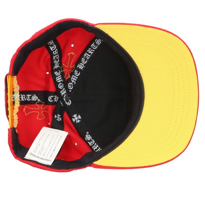 Chrome Hearts Cross Patch Baseball Cap Multi Size ONE SIZE