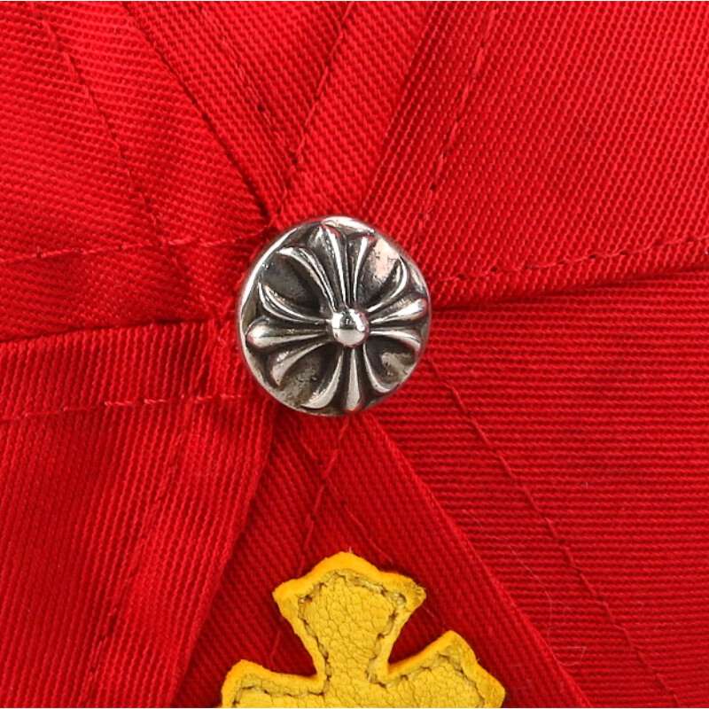 Chrome Hearts Cross Patch Baseball Cap Multi Size ONE SIZE
