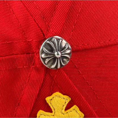 Chrome Hearts Cross Patch Baseball Cap Multi Size ONE SIZE