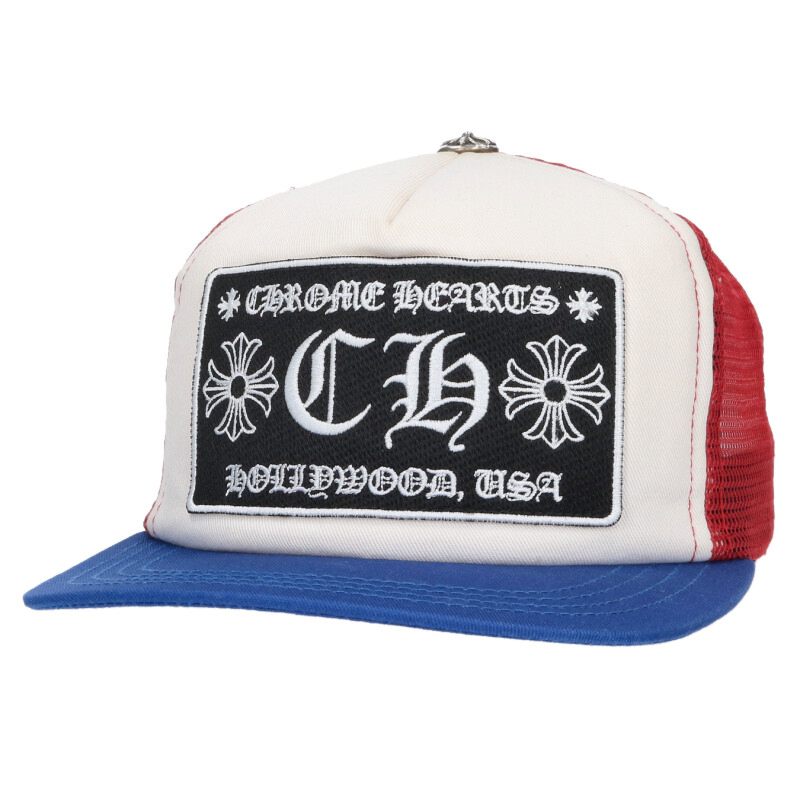 Chrome Hearts CH Crossball Patch Trucker Multi Size ONE SIZE