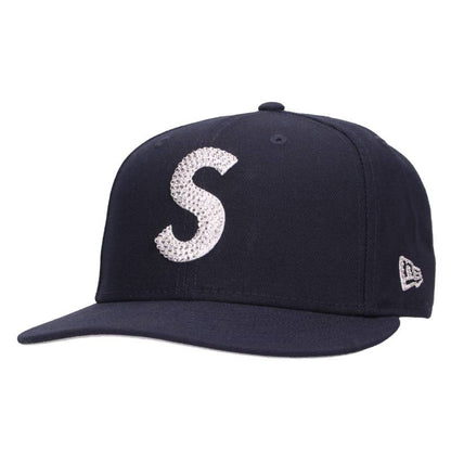 SUPREME Swarovski S Logo Rhinestone Cap Size 7.5