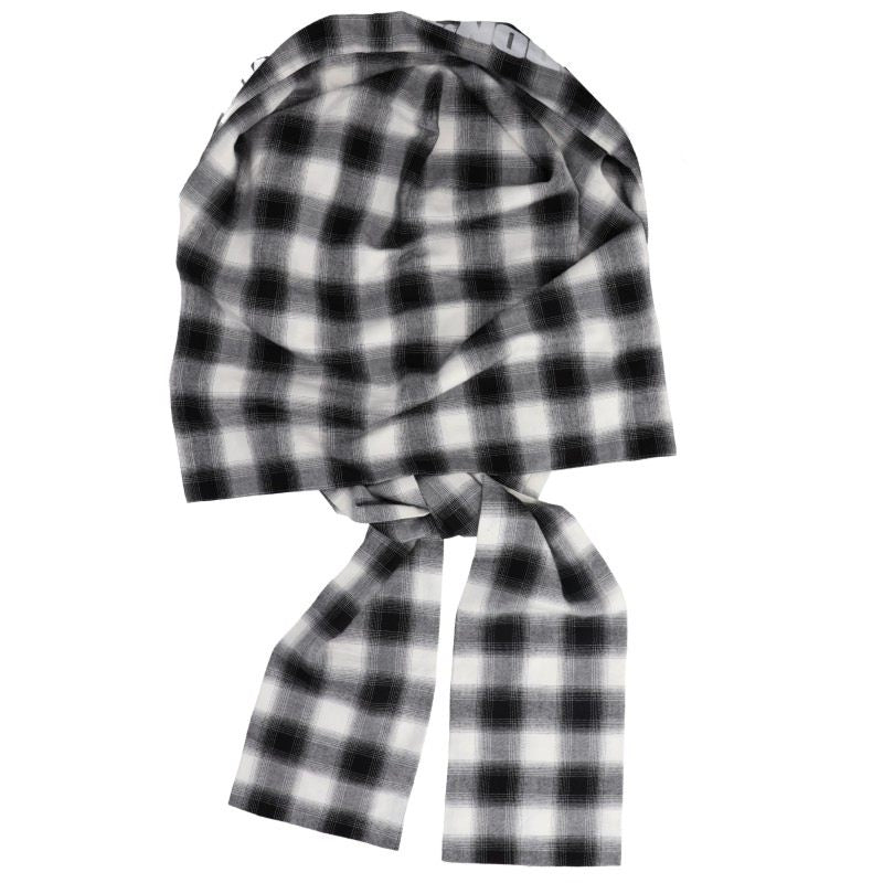 AWGE Check Cotton Durag Cap Size UNI