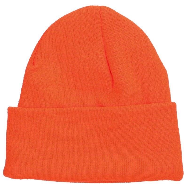 Chrome Hearts Orange Wool Logo Beanie Size ONE