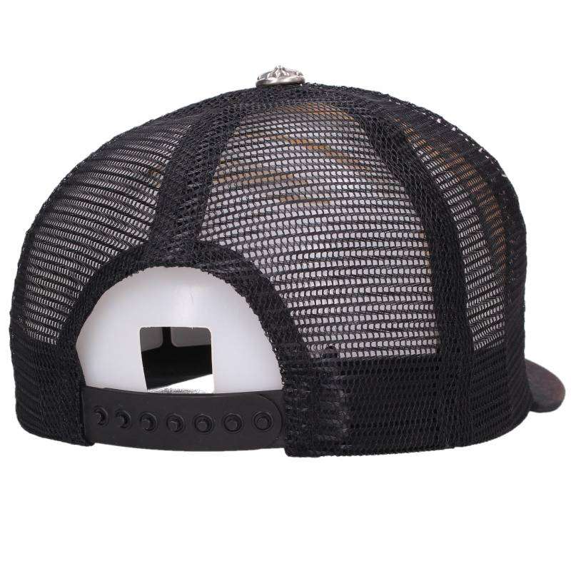 Chrome Hearts CH Patch Crossball Trucker Cap Size ONE SIZE