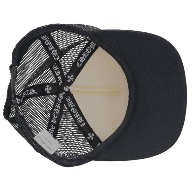 Chrome Hearts CH Patch Crossball Trucker Cap Size ONE SIZE