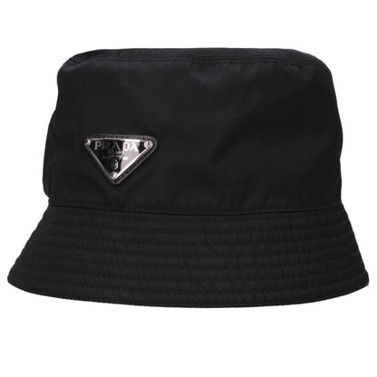 PRADA 1HC137 Triangle Logo Re-Nylon Bucket Hat Size ONE SIZE