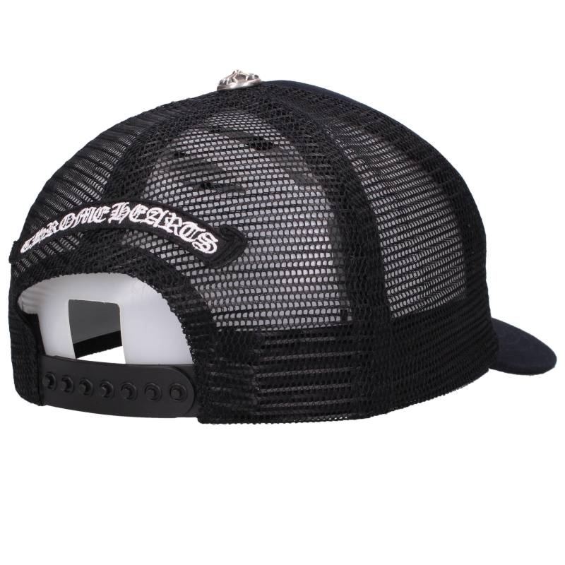 Chrome Hearts TRUCKER CEME Leather Cross Ball Size ONE SIZE