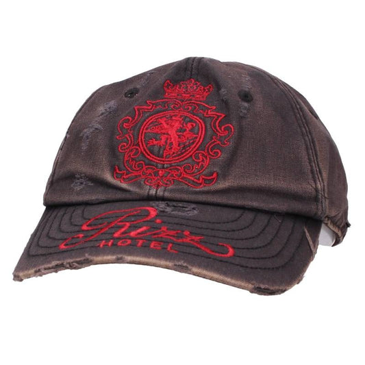 Protocol Index RIZZ HOTEL Distressed Logo Cap Size ONE SIZE