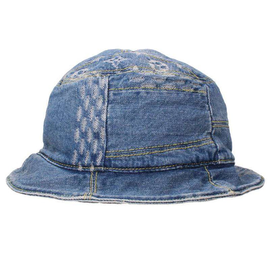 LOUISVUITTON Damier Giant Wave Reversible Monogram Denim