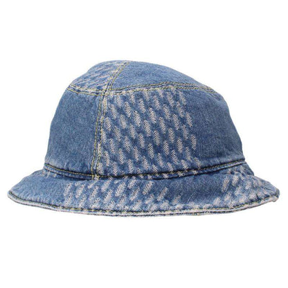 LOUISVUITTON Damier Giant Wave Reversible Monogram Denim