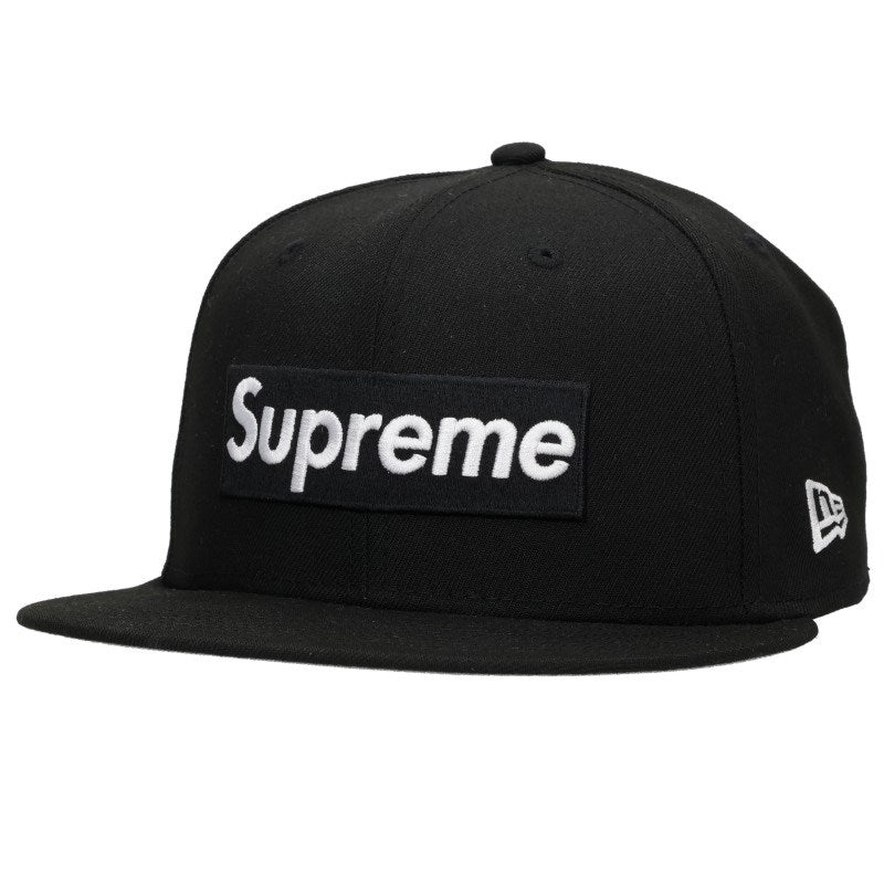 SUPREME Championship Box New Era Hat Black Size 7.5