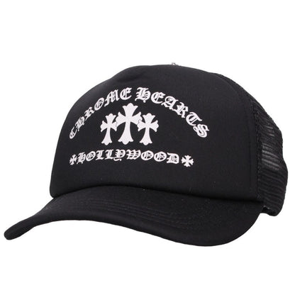 Chrome Hearts TRUCKER CAP Cemetery Cross Mesh Cap Size ONE