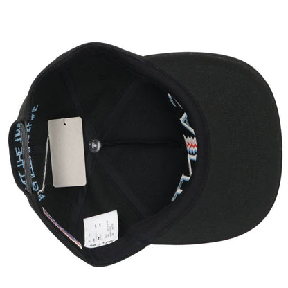 SAINT MICHAEL 26SS Cotton Baseball Cap Black Size ONE SIZE