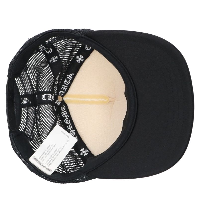 Chrome Hearts TRUCKER CAP Front Logo Cross Mesh Cap Size ONE