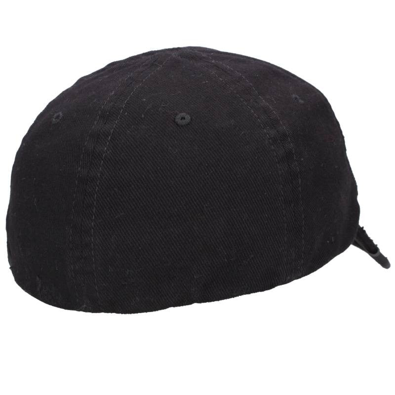 BALENCIAGA Logo Embroidery Vintage Cap Black/Red Size M
