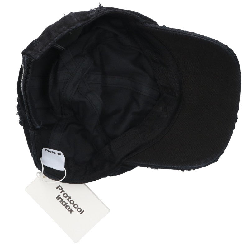 Protocol Index SEXURITY Distressed Cotton Logo Cap Size ONE
