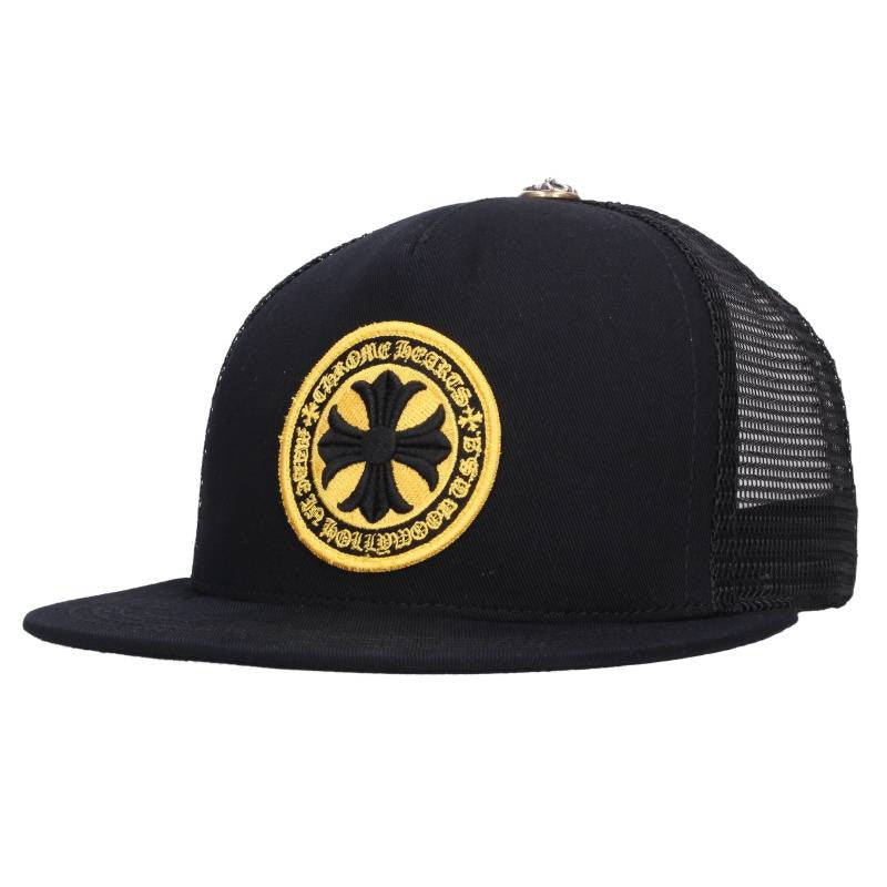 Chrome Hearts CH Plus Patch Cap Black/Yellow Size ONE SIZE