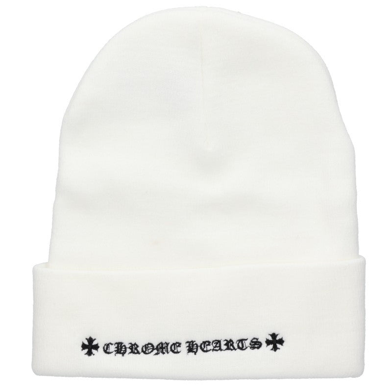 Chrome Hearts CH Logo Cap White/Black Size ONE SIZE