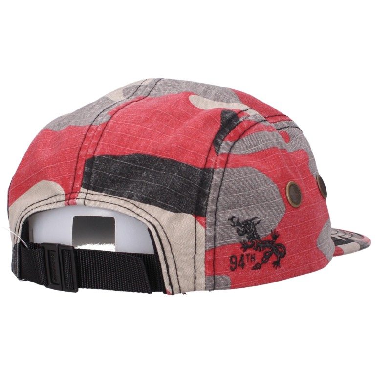 SUPREME 26SS Military Camp Cap Red/Gray Size ONE SIZE