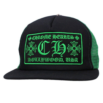 Chrome Hearts TRUCKER CAP CH Patch Cross Mesh Cap Size ONE