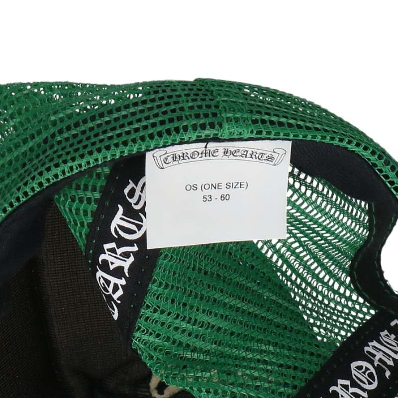 Chrome Hearts TRUCKER CAP CH Patch Cross Mesh Cap Size ONE