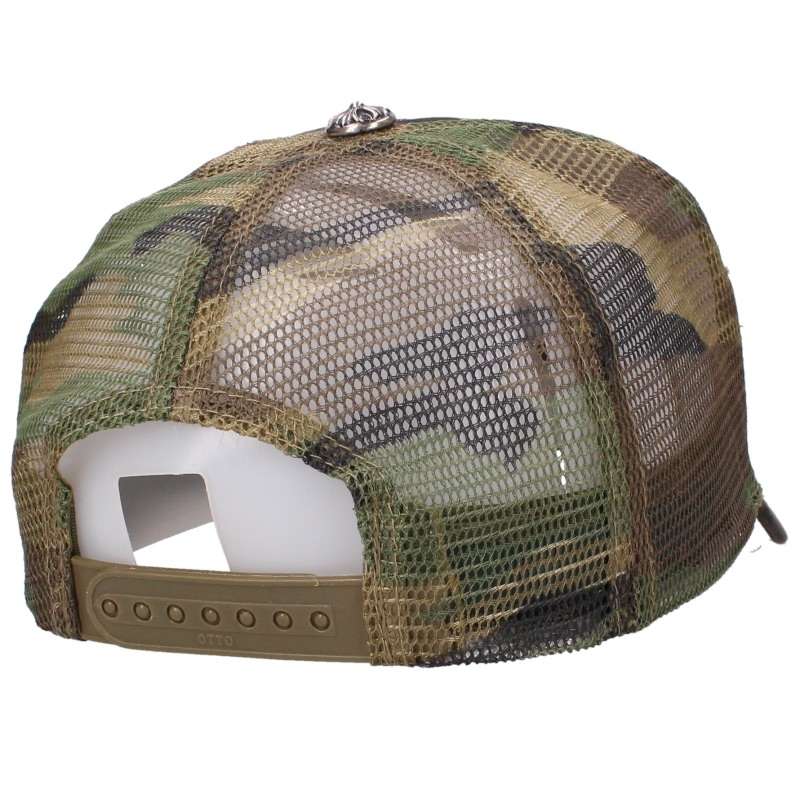 Chrome Hearts CH Patch Camo Mesh Trucker Cap Size ONE SIZE