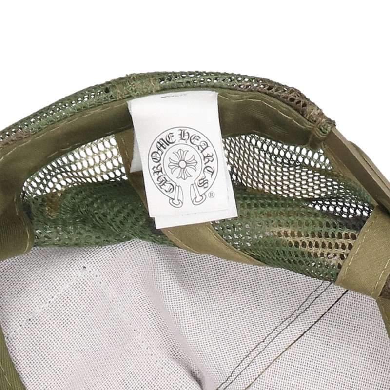 Chrome Hearts CH Patch Camo Mesh Trucker Cap Size ONE SIZE