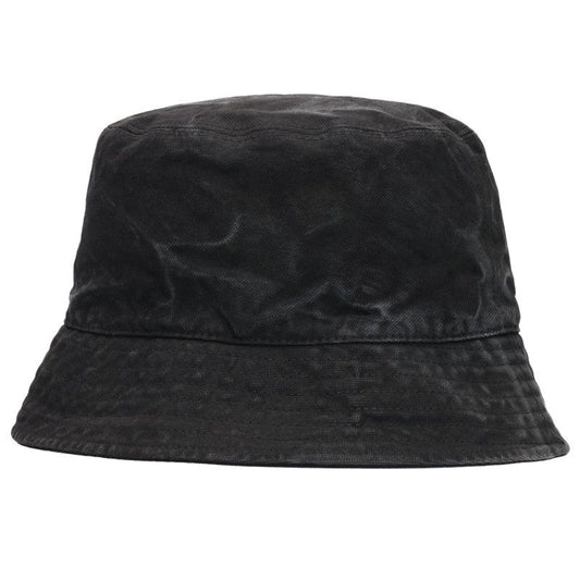 PRADA Vintage Triangle Logo Cotton Bucket Hat Size M