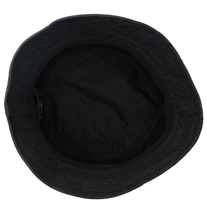PRADA Vintage Triangle Logo Cotton Bucket Hat Size M