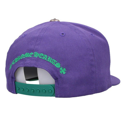 Chrome Hearts CH Logo Embroidered Baseball Cap Size ONE