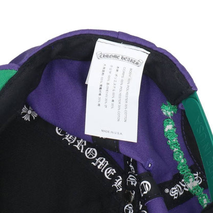 Chrome Hearts CH Logo Embroidered Baseball Cap Size ONE