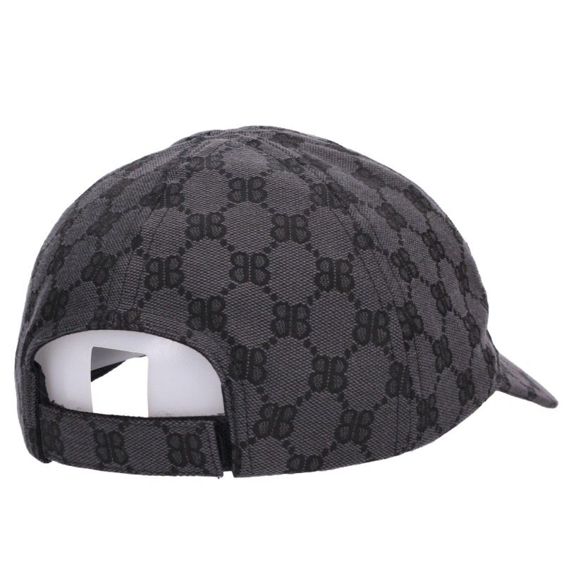 BALENCIAGA x GUCCI BB All-Over Logo Cap Size L