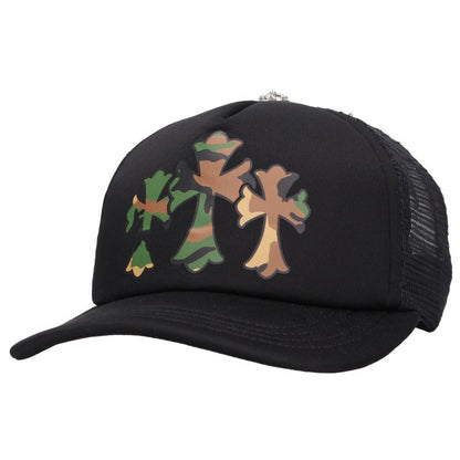 Chrome Hearts Camo 3 Cemetery Cross Trucker Cap Size ONE